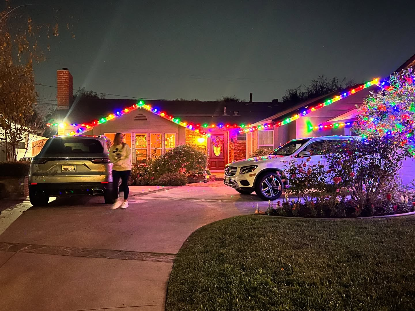 Long Beach holiday job, wrapped up at dusk